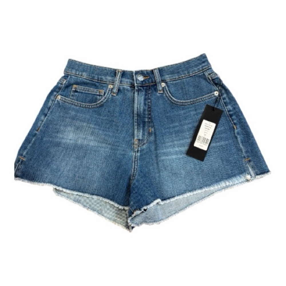 NWT Veronica Beard Timmi Distressed Blue Jean Shorts 27/4
